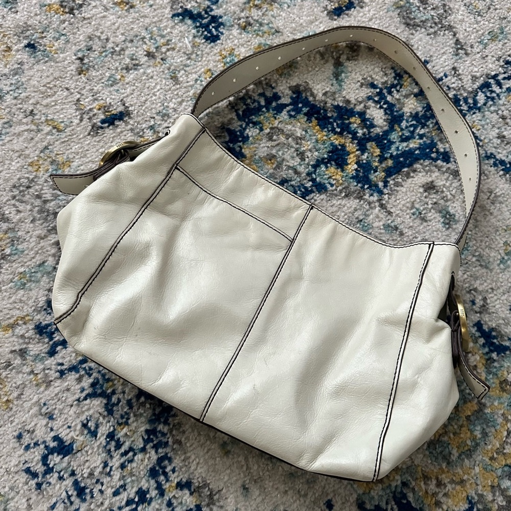 Leather fossil purse
